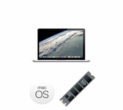 Disco SSD para MacBook Pro con sistema operativo MacOS
