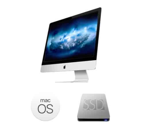 Disco SSD para iMac con sistema operativo MacOS