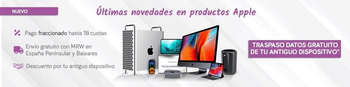 Compra de equipos Apple nuevos