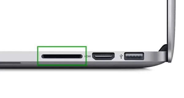 lector sd MacBook Pro