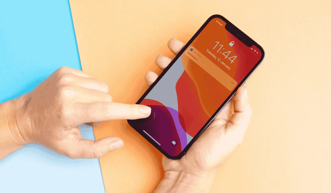 Imagen de iPhone con la pantalla nueva